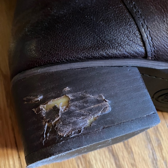 Lucky Brand genuine leather knee high boots size 9.5 - Picture 5 of 14